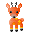 鹿のアニメ2