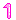 ピンク色の「1」数字リンクボタンのアニメーション
