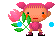 チューリップの花の妖精のアニメ3