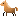 小さな動物の馬のアニメーション2