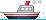 小さな交通船のアニメーション