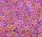 ピンク背景のピンク系の花のスマートフォン壁紙