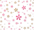 星付きの螺旋状の小花のスマートフォン壁紙