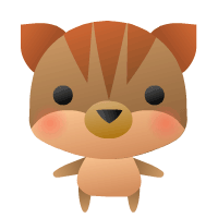 リスのGIFアニメーション