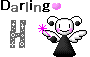 ダーリンのイニシャルがアルファベット「H」の天使のアニメ