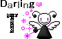 ダーリンのイニシャルがアルファベット「T」の天使のアニメ