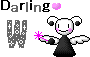 ダーリンのイニシャルがアルファベット「W」の天使のアニメ