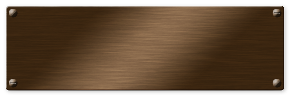 メタルのアイアンプレート