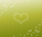 オリーブ色背景の星のハートのスマートフォン壁紙