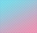 水色からピンク色へのグラデーョン背景の小さいハートのスマートフォン壁紙