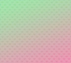 緑色からピンク色へのグラデーョン背景の小さいハートのスマートフォン壁紙