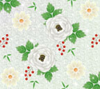 ボタンの花と南天のスマートフォン壁紙