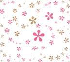 螺旋状の小花のスマートフォン壁紙