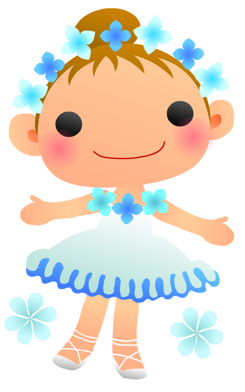 バレリーナのPNG画像２