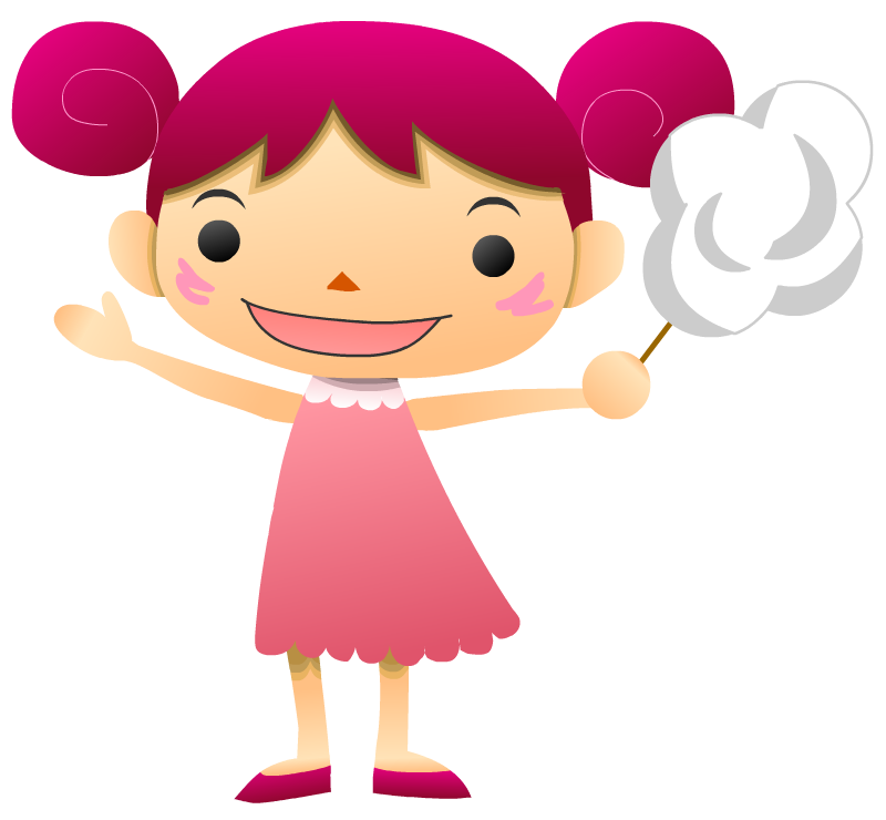 女の子のPNG画像１