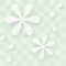 薄い緑色（グリーン）のアスタリスクの壁紙