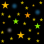 星のアニメの壁紙