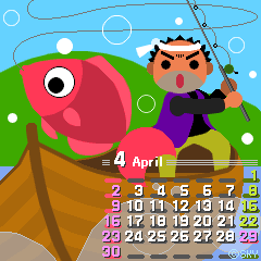 2006/4 の待ち受けカレンダー