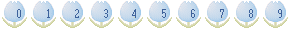 ブルーチューリップのカウンター数字