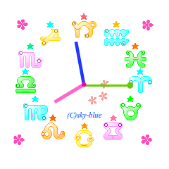 アナログ時計のサンプル画像