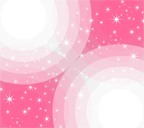 ピンク背景に波紋と光りのスマホ壁紙サンプル画像