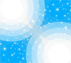 青い背景に波紋と光りのスマホ壁紙サンプル画像